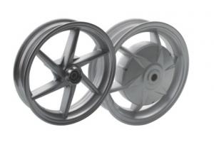 Llanta frontal/posterior de motocicleta de aleación fundida OEM 10''×2.15''