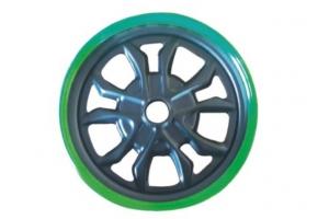 Llanta de motocicleta de aluminio verde 10''×2.15''