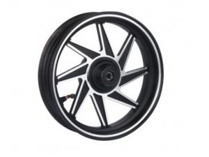 Llanta de motocarro de aleación fundida negra 10''×2.15''