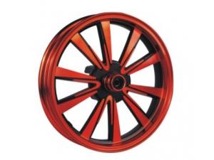 Llanta de motocarro de aleación fundida negra 10''×2.15''